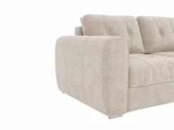 Sale Sofá cama de 4 plazas de apertura rápida de tela . Cama de 160 cm - Colchón de 14 cm BOLIPO Sofá - 4 Plazas