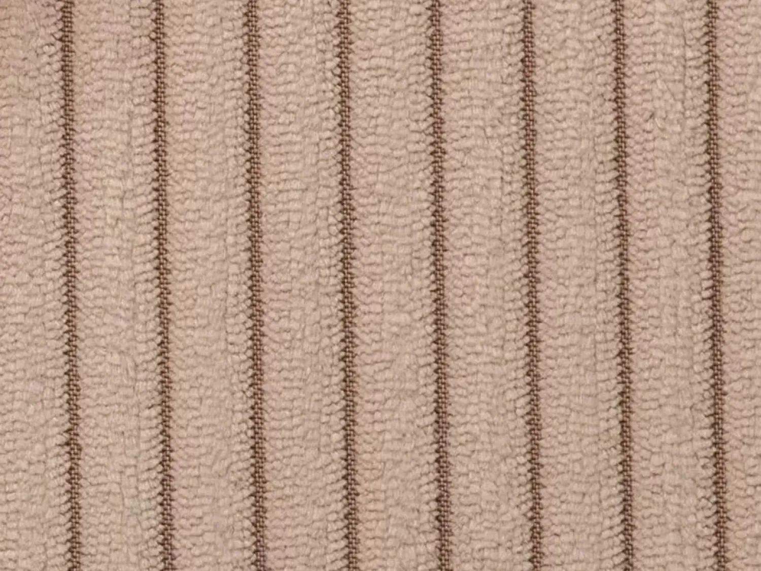 Hot Vente-unique Sofá cama de 4 plazas de pana base de láminas anchas - 22 cm LORETO Topo