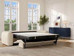 Best Sofá cama de 4 plazas de pana POGNIA Sofá De Terciopelo|Sofá - 4 Plazas