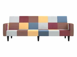 Hot vidaxl Sofá cama de 2 plazas tela Multicolor