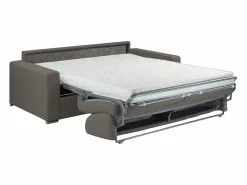 Best Vente-unique Sofá cama de apertura rápida 3p 14 cm tela - Color CALITO Azul