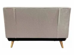 Best Sofá cama de con patas de madera, 2 plazas Sofá Escandinavo