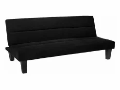 Hot Sofá cama de microfibra efecto terciopelo 2 plazas diseño Ametista Rainbow - Sofá - 2 Plazas|Sofá Cama