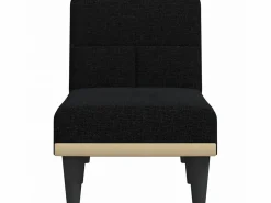 Discount Sofá cama de tela PWFG82941 Negro