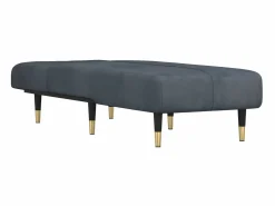 Clearance Sofá cama de terciopelo oscuro PWFG69708 Sillón Cama
