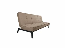 Cambia tus muebles Sofá cama de 36-90x189x85-117 cm de 3 plazas tapizado en poliéster en color Louis