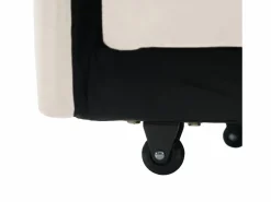 Outlet Sofá cama individual extraíble 3 en 1: con portavasos y soporte para teléfono, sofá cama, sillón y sillón. Beige