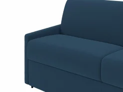 Vente-unique Sofá cama italiano 3p 22 cm tela - Color Gris CALIFE