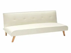 Modus Sofa Sofá cama moderno de 2 plazas en tejido Larimar para Salón y sala de estar -