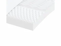 Discount Clicnbuy Sofá cama nido con cajones tela gris taupe 80x200 cm Topo