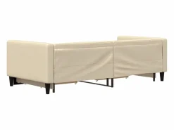 Outlet Sofá cama nido con cajones tela color 90x200 cm Cama Diván|Cama Nido