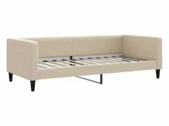 Outlet Sofá cama nido con cajones tela color 90x200 cm Cama Diván|Cama Nido