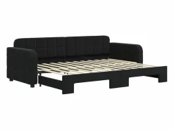 Online Sofá cama nido terciopelo 80x200 cm Cama Diván|Cama Nido