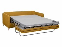 Clearance Sofá cama 3 plazas nórdico comino con colchón de 10 cm PAPEL Sofá Escandinavo