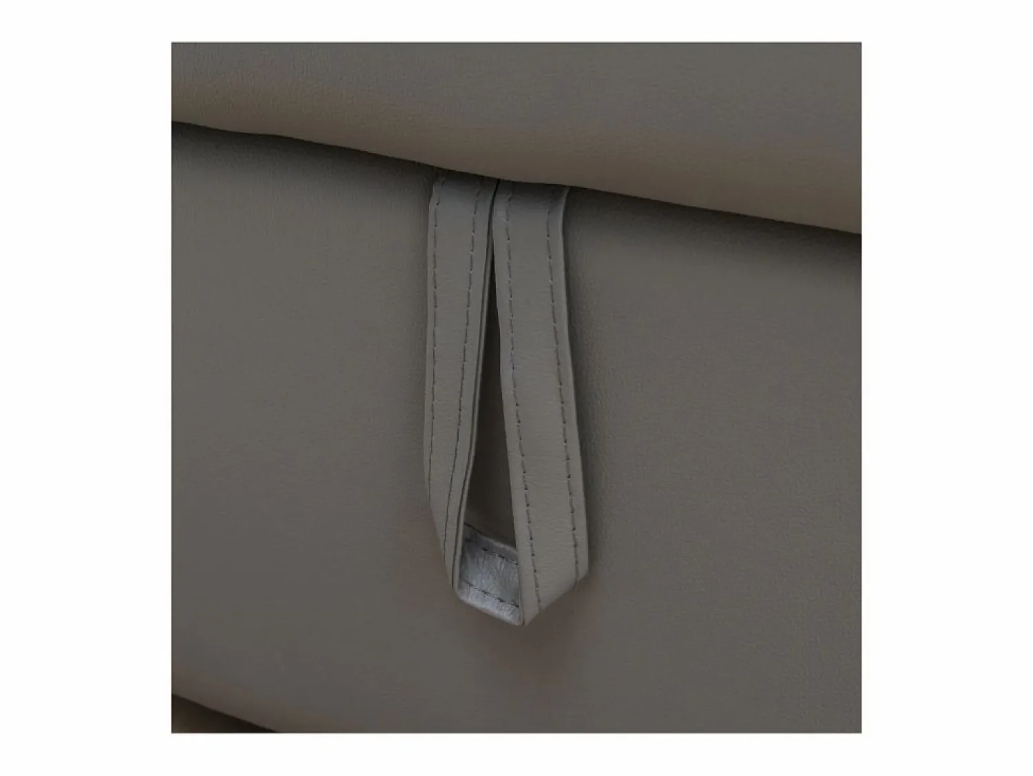 Sale Happy Garden Sofá cama polipiel 3 plazas color topo CLARK Marru00f3n