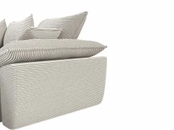 Online Sofá cama rinconera derecha de pana cerma de estilo charme francés vintage GUILLERMO Sofá Cama|Sofá Rinconera