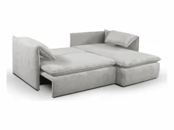 Vente-unique Sofá cama rinconera derecha de pana -TEODORA de Pascal Morabito