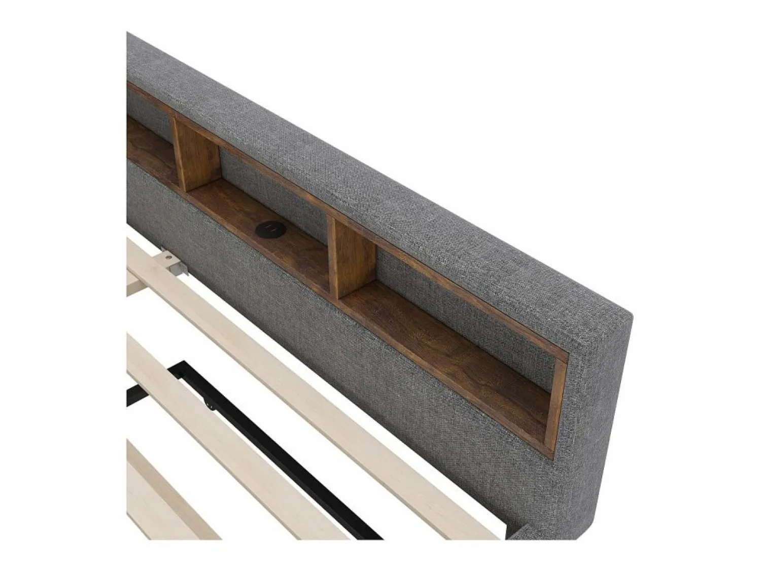 Sale Sofá cama 140x200 cm - con cama nido - con puertos USB + Type C - con iluminación LED - (colchón no incluido) Cama Diván|Cama Nido
