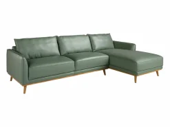Angel Cerda Sofá chaise longue derecha piel 6199 Verde