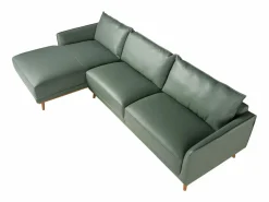Outlet Sofá chaise longue izquierda piel 6200 Sofá De Piel