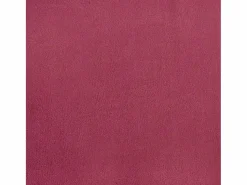 Clicnbuy Sofá Chesterfield 3 plazas con cojines terciopelo tinto