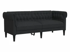 Sofá Chesterfield de 2 plazas tela Sofás Chesterfield