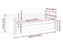Sale Sofá Chesterfield de 3 plazas cuero sintético marrón Sofás De Piel Sintética