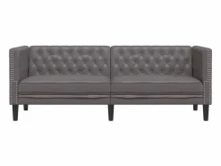 Best Sofá Chesterfield de 3 plazas cuero artificial Sofás Chesterfield
