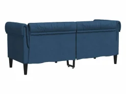 Clicnbuy Sofá Chesterfield de 2 plazas tela