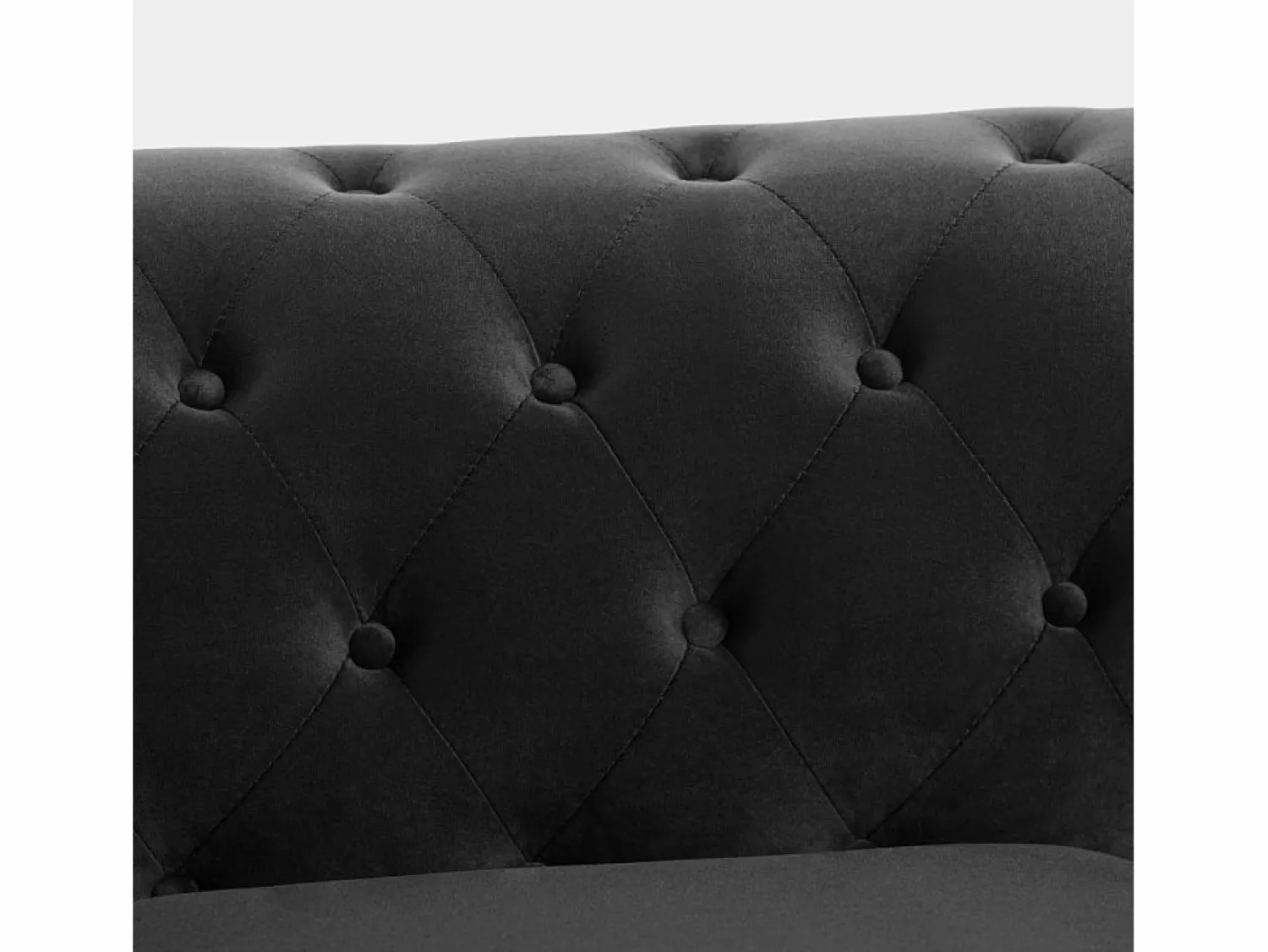 Clearance Sofá Chesterfield de terciopelo de 3 plazas estilo clásico vintage Norwich - Todos Los Sofás|Sofá De Terciopelo