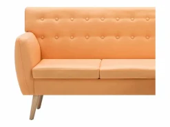 vidaxl Sofá con forma de L tapizado tela 171,5x138x81,5 cm