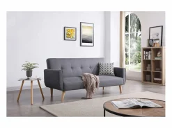 Concept-Usine Sofá convertible 3 plazas de tela MALMO