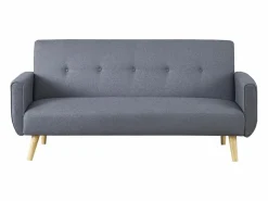 Discount Concept-Usine Sofá convertible 3 plazas de tela BERLIN Gris