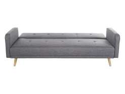Outlet Sofá convertible 3 plazas diseño escandinavo oscuro ULLA Sofá Escandinavo