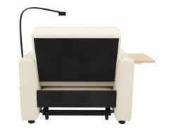 Sale Sofá convertible con puerto USB y soporte para teléfono, respaldo ajustable - Pana Sillón Cama