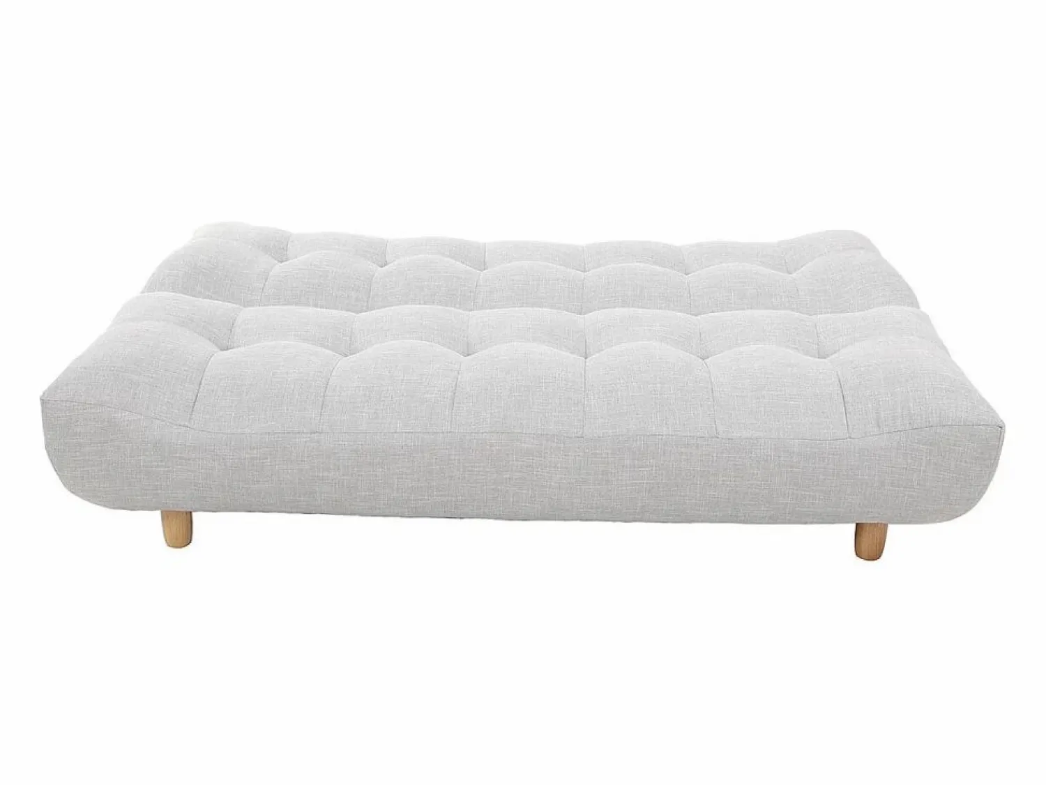 Hot Sofá convertible diseño escandinavo y roble YUMI Sofá Escandinavo