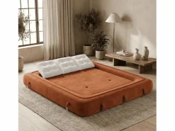 Sofá convertible Okoa 2 plazas - blanco