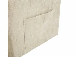 Sofá de 1 plaza con 2 bolsillos laterales - Sofá de salón con soporte para teléfono y espacio de almacenamiento oculto - chenilla