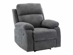 Hot Sofá de 3 plazas, 2 plazas + sillón tela gris TOLZANO Conjunto Sofá Y Sillón