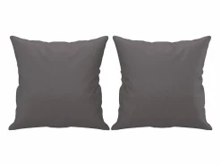 Clearance Clicnbuy Sofá de 3 plazas con cojines cuero sintético 180 cm Gris