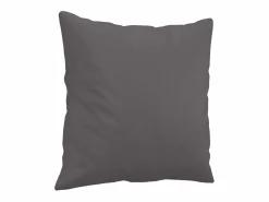 Clearance Clicnbuy Sofá de 3 plazas con cojines cuero sintético 180 cm Gris