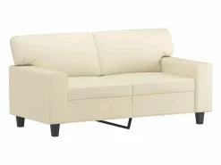 vidaxl Sofá de 2 plazas de cuero sintético color 120 cm