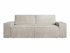 New Vente-unique Sofá de 3 plazas de pana design AMELIA Beige
