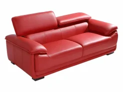 Hot Sofá de 3+2 plazas de piel de becerro MACELO - Conjunto Sofás