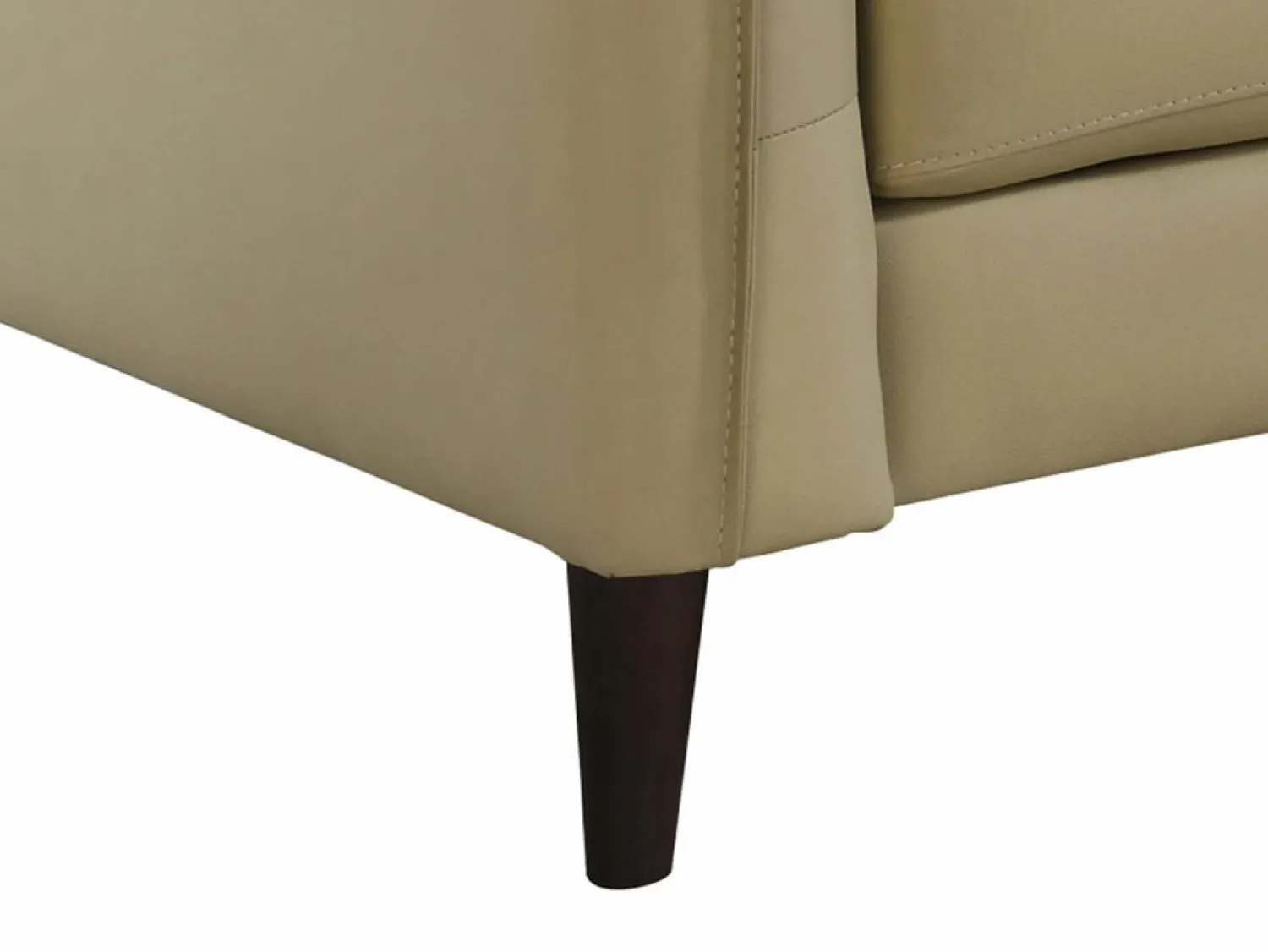 Hot Vente-unique Sofá de 3 plazas de piel de búfalo color SALVI Beige