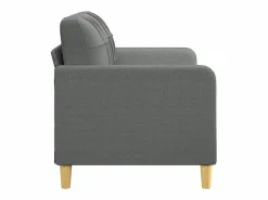 Discount Sofá de 2 plazas de tela oscuro 140 cm Todos Los Sofás|Sofá - 2 Plazas