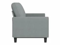 Clicnbuy Sofá de 3 plazas de tela claro 180 cm