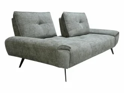 Sale Sofá de 3 plazas de tela texturizada con respaldo ajustable avanzado y retráctil KELOPA Sofá 3 Y 2 Plazas