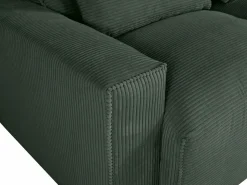Sale Vente-unique Sofá de 3 plazas de terciopelo con cojines adicionales VELINOR Verde