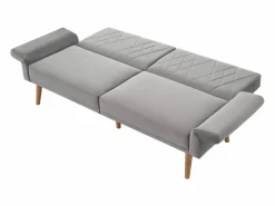 OKWISH Sofá de 2 plazas de terciopelo , con respaldo y reposabrazos ajustables, de diseño moderno, para salón o dormitorio